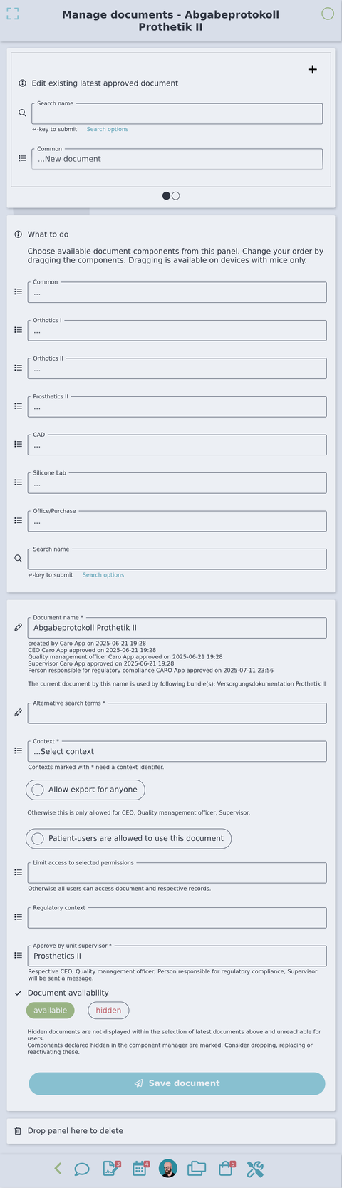 document composer screenshot