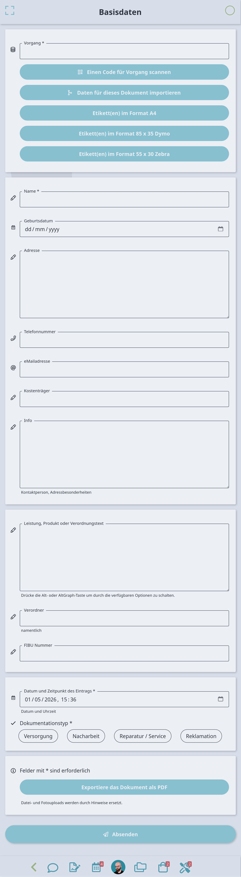screen document