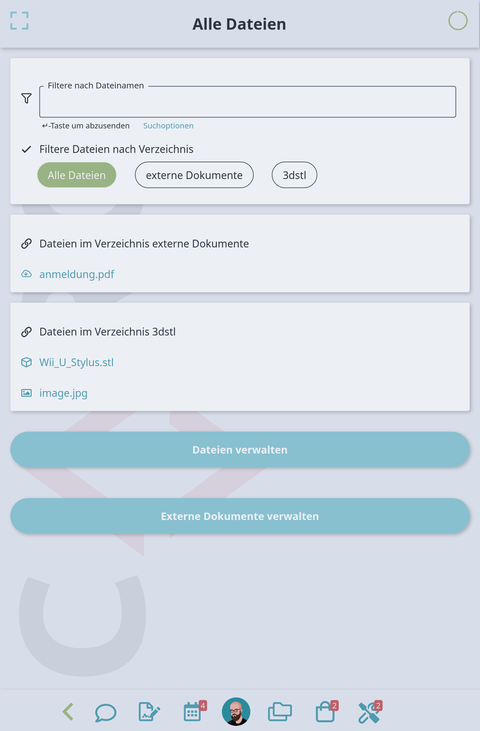 files screenshot